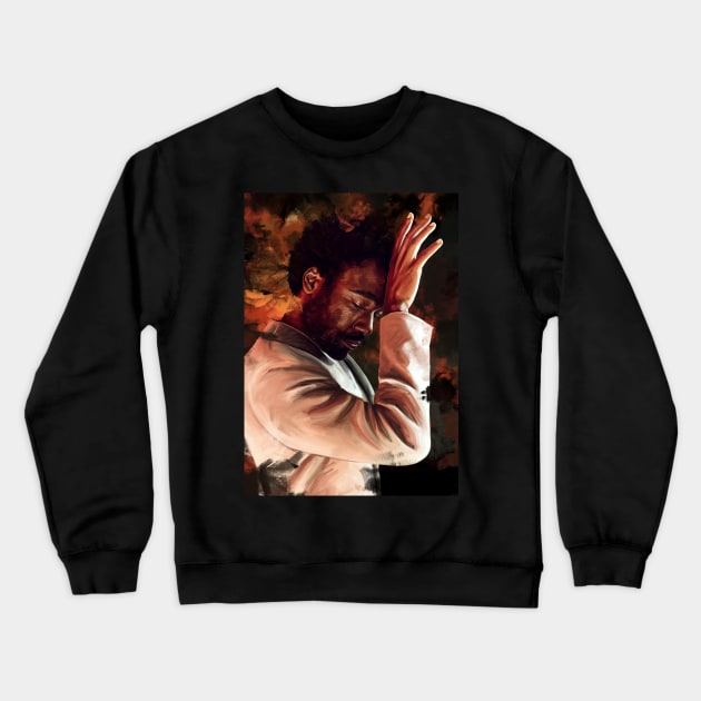 Childish Gambino Crewneck Sweatshirt by dmitryb1